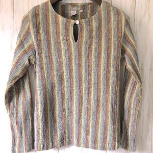 Territory Ahead Textured Cotton Top